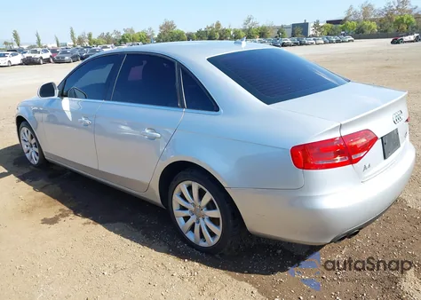 2009 Audi A4 2.0T Premium from USA, damaged, VIN WAUSF78K89N014781